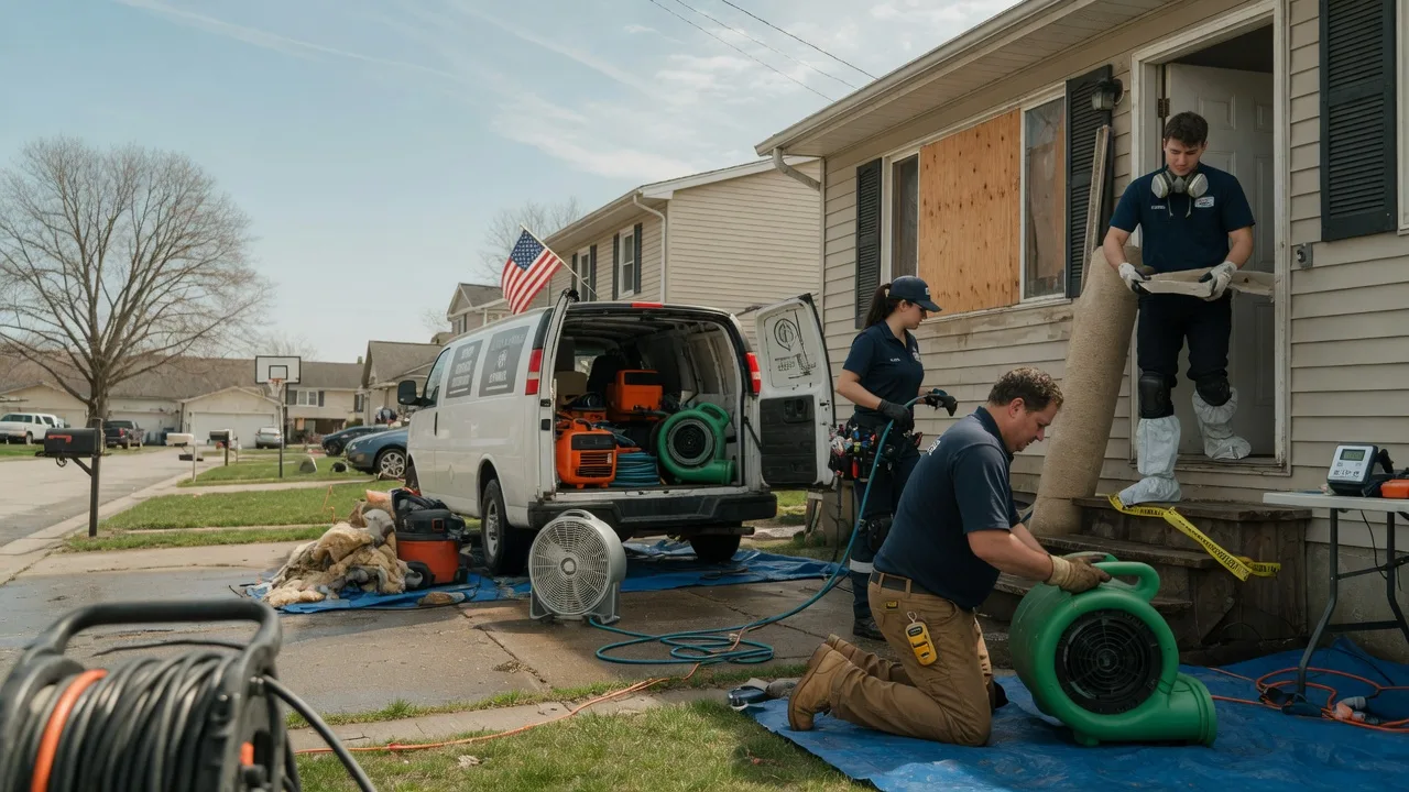 Water Damage Restoration in Center Junction, IA near me